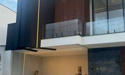 Linda casa nova 4 dormitórios 3 suítes Condominio Verana Sjc 2 vagas cobertas