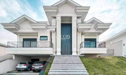 Casa Encantadora no Reserva do Paratehy com 4 Dormitórios ( 4 Suítes) à venda, 430 m² d Construção (Em Obras) - Urbanova - São José dos Campos/SP
