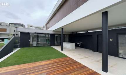 Alphaville 2 -  Sobrado  a venda na planta - 4 suítes, 501 m² terreno sem vizinhos de fundos