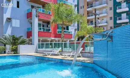 Lindo apartameto na Praia Grande Ubatuba , 86 m2 com , 2 dormitórios ,1 suite
