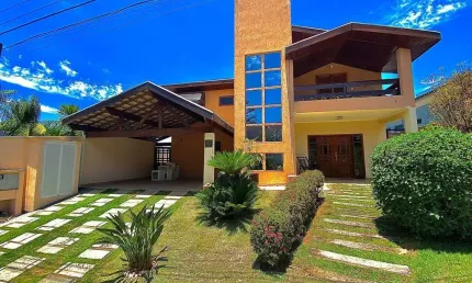 Sobrado Alto Padrão 4 dormitórios 2 suítes 373 m² AC Condomínio Coleginho Jacareí SP