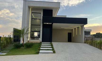 Casa térrea à venda, 3 suites, piscina e area gourmet - Terras Alpha em Urbanova em São José Dos Campos,SP