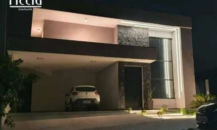 Linda Casa no Condomínio Santa Monica em Caçapava, recém construída, com 3 dormitórios.
