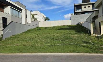 Terreno à venda alphaville 1 - 523 m²  em leve aclive com vista p/ as montanhas - urbanova - são josé dos campos/sp