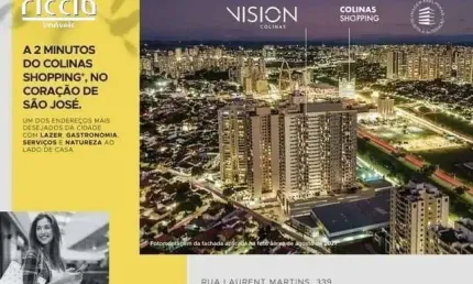 Ao lado do Shopping Colinas - Vision 58m2 - 2 dorms, suíte