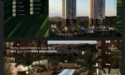 LANÇAMENTO Edifício Bothanic Parc - Parque Industrial - Sol da tarde