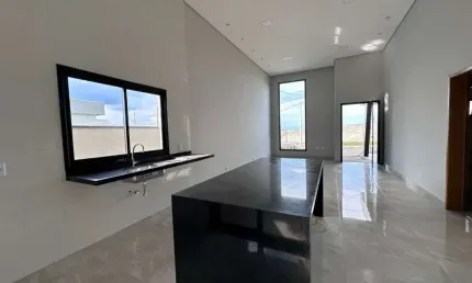 Casa térrea nova com 3 dormitórios no Condomínio Reserva Rudá em São José dos Campos.