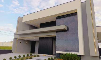 Casa térrea 3 suites Condomínio Santa Monica Caçapava SP 2 vagas