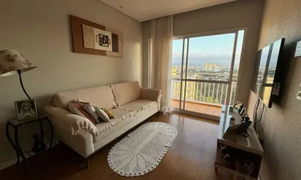 Apartamento no Parque Industrial com 69m²  2 Quartos 2 Vagas  e Andar Alto