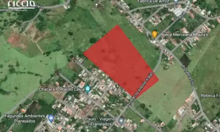 Terreno plano com área total de 72.600 m²,  Novo Horizonte, São José dos Campos.