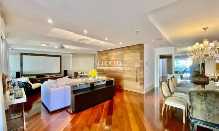Lindo apartamento na vila adyana com 5 suites, 4 vagas de garagens
