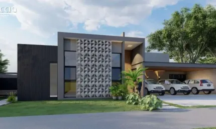 Terreno  com 771,89 m² com casa em construção à venda no Condomínio Recanto da Baronesa em São José dos Campos