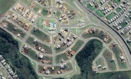 Terreno em cond. terras alpha de esquina com 369,00 m² em declive com vista para as montanhas - proximo lazer e portaria