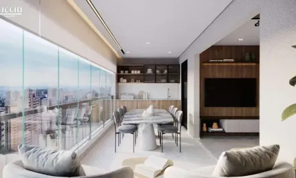 Apartamento de 85 m² com 2 Suítes e Varanda Gourmet  por R$ 1.046.556,00 em SJC
