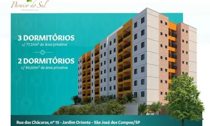 Venda, empreendimento com 0m², 0 dormitório(s), 0 vaga(s). jardim oriente, são josé dos campos.