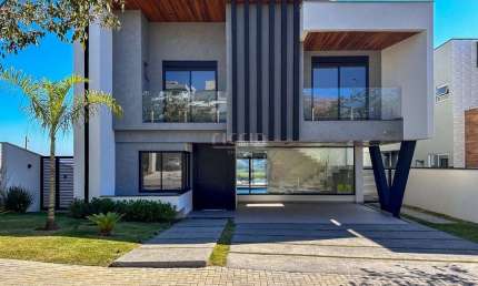 Excelente Sobrado Pronto para Morar com Sistema Alexa Integrado Cond. Alphaville 2, 4 SUÍTES, 450 m² de A.C e 517,50 m² de Terreno