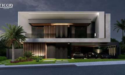 Parcelamento DIRETO em 24 X - Casa à venda no Cond. Reserva do Paratehy 4 SUÍTES + Escritorio  - 600 m² de Construção