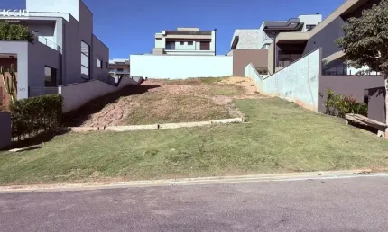 Terreno à venda alphaville 1 - quadra d1 - 478 m² em aclive - urbanova - são josé dos campos/sp