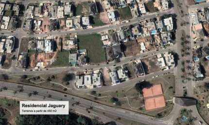 OPORTUNIDADE - Terreno à venda Urbanova, 450 m² Quadra J -  Sem vizinhos de frente em aclive no Cond. Jaguary São José dos Campos/SP