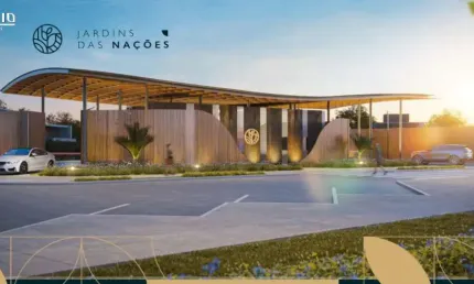 Terreno à venda cond. jardins das nações urbanova - sjc - 800,88 m² plano - fundos para área verde!