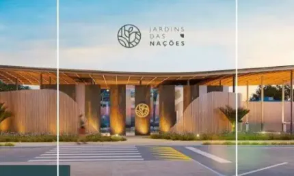 Terreno à venda cond. jardins das nações urbanova - sjc - 800,88 m² plano - fundos para área verde!