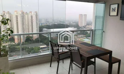 Apartamento alto padrão a venda com 2 dormitórios(1 suíte) - varanda gourmet - 1 vaga -tatuapé-sp