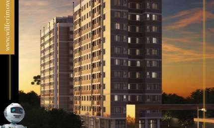 Apartamento com 2 quartos à venda na Rua Aluízio Finzetto, 3511, Prado Velho, Curitiba, 45 m2 por R$ 326.635