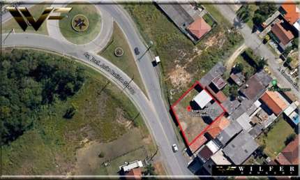 Terreno comercial à venda na Avenida Prefeito João Batista Stocco, 1156, Guaraituba, Colombo por R$ 980.000