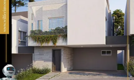 Casa com 3 quartos à venda na rua jeremias maciel perretto, 500, campo comprido, curitiba, 201 m2 por r$ 2.519.512