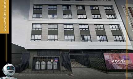 Apartamento com 1 quarto à venda na Avenida Silva Jardim, 901, Água Verde, Curitiba, 18 m2 por R$ 298.000