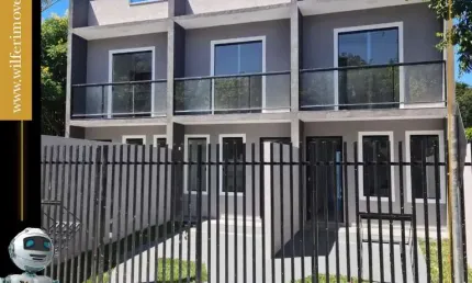 Casa com 2 quartos à venda na Rua André Klug, 246, Barreirinha, Curitiba, 69 m2 por R$ 419.000