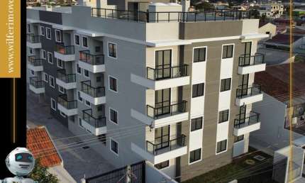 Apartamento com 2 quartos à venda na Rua Rio Piraquara, Weissópolis, Pinhais, 54 m2 por R$ 349.000