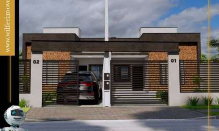 Casa com 3 quartos à venda na Rua Boca-de-leão, 1388, Campina da Barra, Araucária, 92 m2 por R$ 598.000