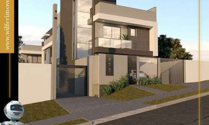 Casa com 4 quartos à venda na Rua Doutor Eduardo Mendes Gonçalves, Bairro Alto, Curitiba, 156 m2 por R$ 799.000