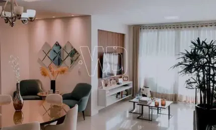Design, luxo e exclusividade. Todos os elementos conectados nessa apartamento totalmente reformado.