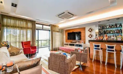 Apartamento 4 Quartos Sendo 3 Suítes e 3 Vagas - Laranjeiras-RJ