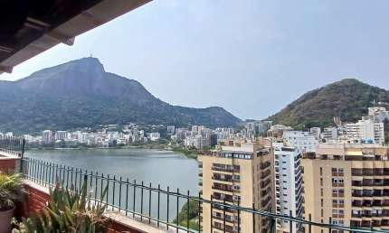 Cobertura com 4 Quartos à venda, 126 m² por R$ 3.300.000 - Lagoa - Rio de Janeiro/RJ