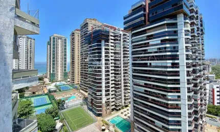 Apartamento com 3 quartos à venda, 200 m² por r$ 3.000.000 - barra da tijuca - rio de janeiro/rj