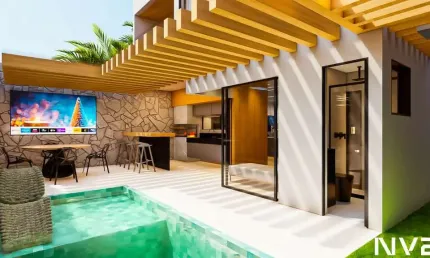 CASA TRIPLEX EM CONSTRUÇÃO À VENDA NO RECREIO DOS BANDEIRANTES – CONDOMÍNIO BIO BARRA RESIDENCES