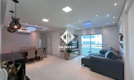 Apartamento à venda com 3 quartos, com 2 sacadas e Piscina em Barreiros, a poucos metros da Leoberto Leal em São José,Sc