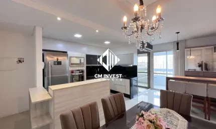 Apartamento  Mobiliado 03 dormitórios sendo 2 suítes à venda no Bairro Areias em São José, SC.