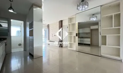 Apartamento aconchegante com 3 quartos e churrasqueira na varanda em campinas são josé-sc.