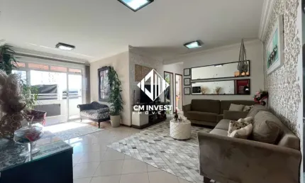 Lindo Apartamento Mobiliado com 3 Quartos sendo 1 suíte com 128m² a venda em Campinas São José, SC