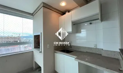 Apartamento com 3 Dormitórios sendo 1 suíte e 3 vagas de Garagem em Barreiros, por 847.999.00  São José, SC