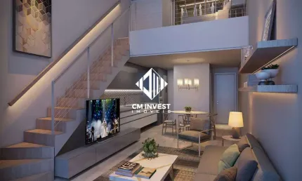 Loft com 1 Suíte no Bairro Estreito em Florianópolis