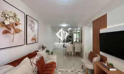 Porteira Fechada Apartamento com 2 Dormitórios sendo 1 suíte em Campinas, São José, Sc.