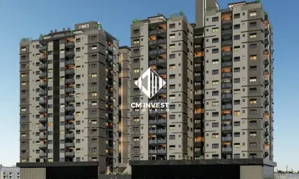 Cobertura com 348,00Mt² privativos sendo 3 suítes, Lavabo e 4 Vagas de garagem. Em construção. Bairro Floresta!