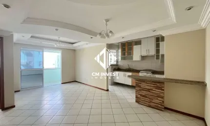 Apartamento com 68m², 2 quartos com piscina em Barreiros, São José-SC