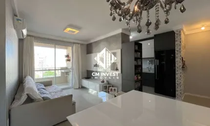 Lindo Apartamento Mobiliado 2 quartos Vista Mar à venda, 80m² no Kobrasol São José