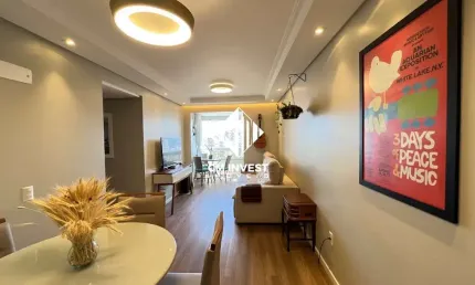 Apartamento 2 Quartos (1 Suíte),Home Office e Churrasqueira - Campinas São José SC